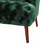 Avec dossier haut et housse en velours, 3, garniture de siège en mousse de couleur contrastante, 3
