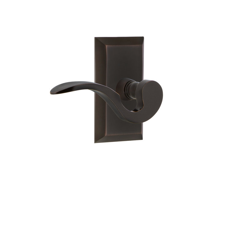 Mannequin simple Studio Plate avec levier de manoir, Bronze intemporel, Gaucher