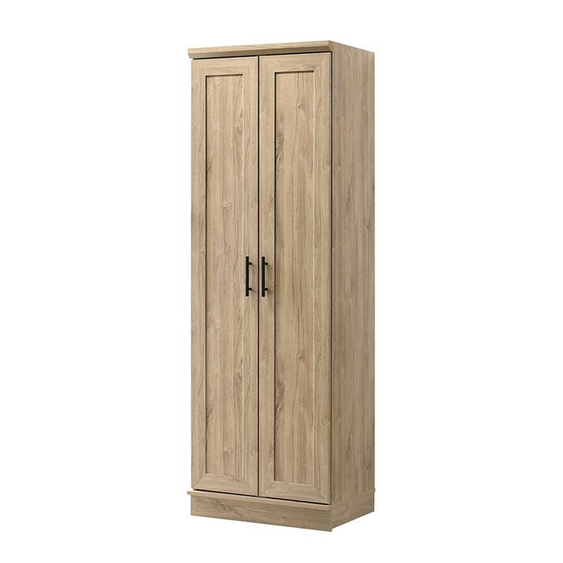  Contemporary Engineered Wood Storage Cabinet in Light Wood, Natural