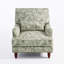 Upholstered Armchair-1573447323