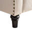 Fauteuil inclinable rembourré classique l 29,5 po avec garniture cloutée (ensemble de 4)-1165399064