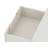 Rockefeller 20" Mid-Century Modern 2-Drawer Nightstand in Off White and Nature-1020608969