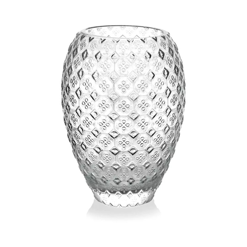 Sixties Vase H.27,5 Cm. Clear