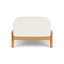 Alpine Rectangle Outdoor Teak Ottoman Patio Ottoman