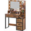 Ensemble coiffeuse avec miroir Malaisia-1584919458
