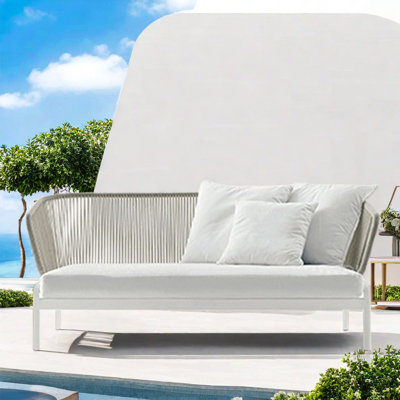 59.06'' Wide Rectangle Loveseat with Cushions