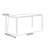 Light luxury rectangular dining table-111617660
