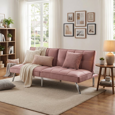 Canapé-lit futon convertible 67,72 po