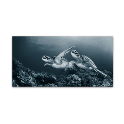 Art mural sur toile tendue - «Twin Dance» par Andrey Narchuk pour décoration de salon, de chambre à coucher ou de bureau - 12 x 24