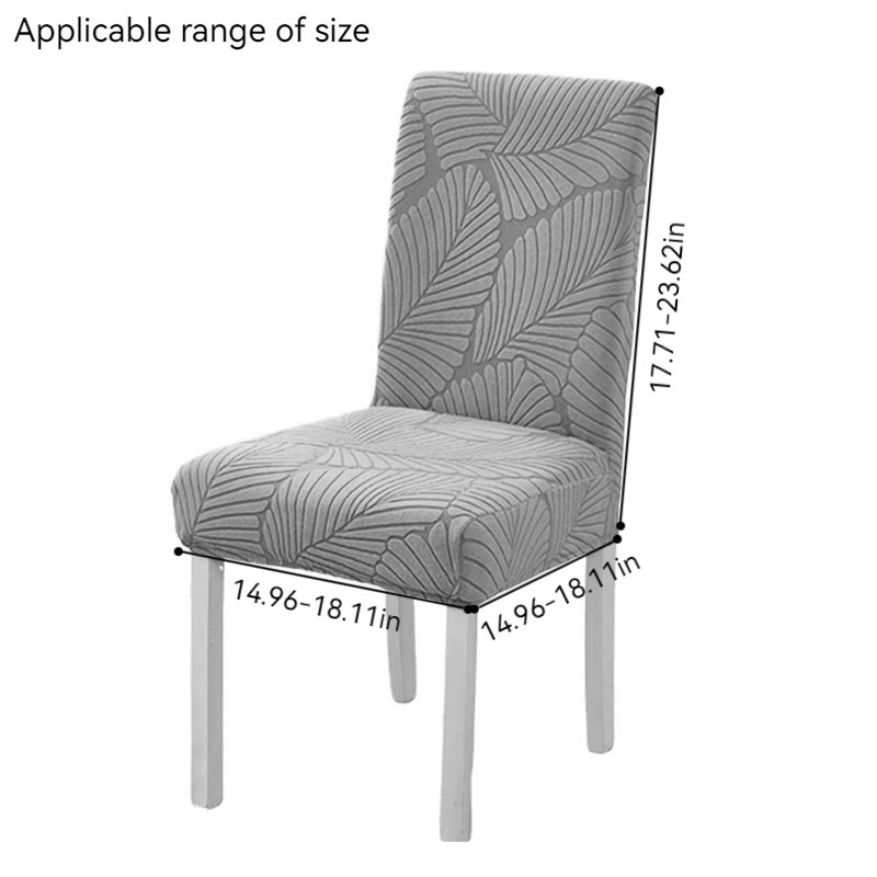 Housse pour chaise de salle à manger