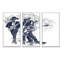 Ensemble de 3 reproductions d'art sur toile Jazz Jam-2018004133-2018004130