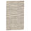 Owen White Black Hand-Woven Striped Jute Rug