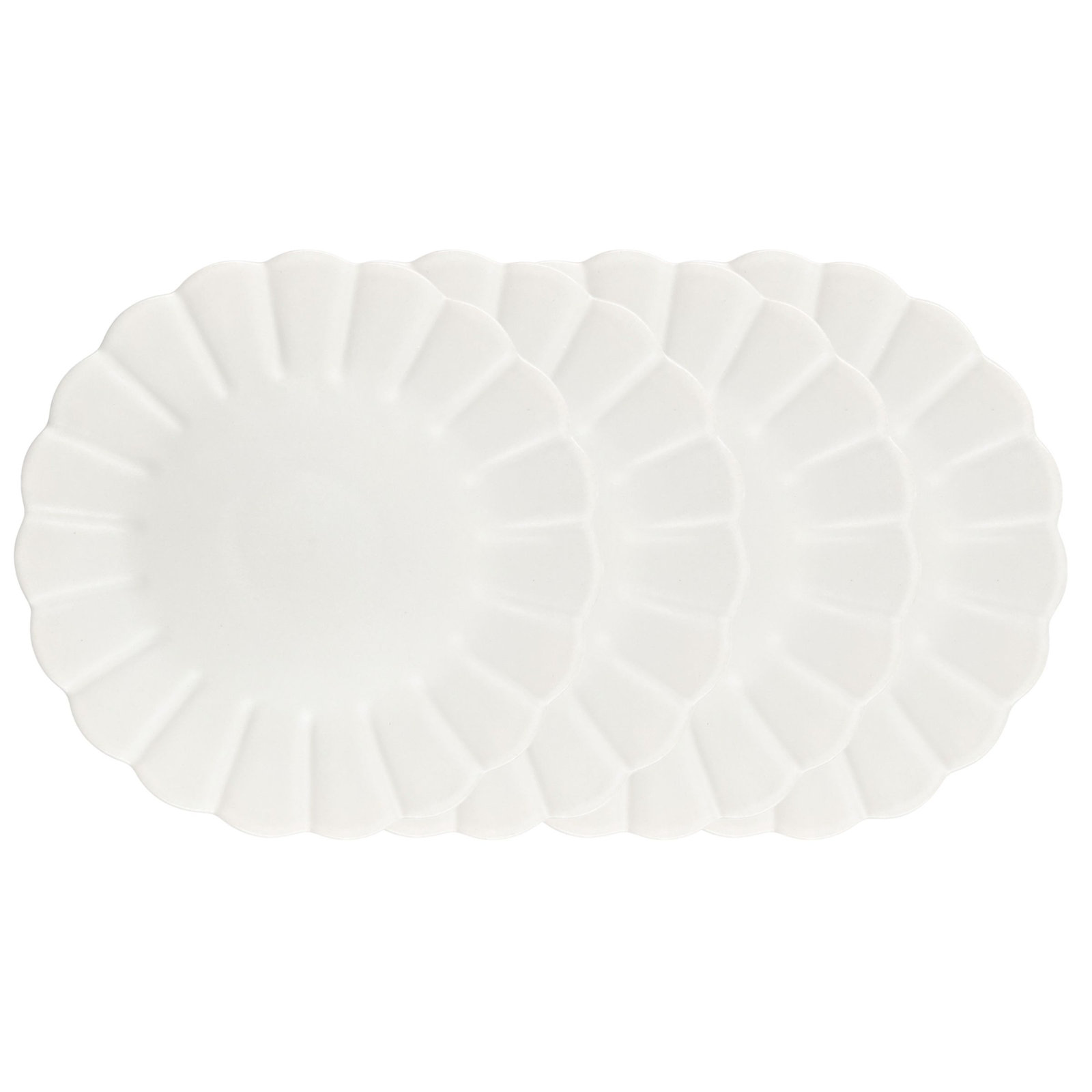 Canvas Home Lafayette Dinner Plate, White