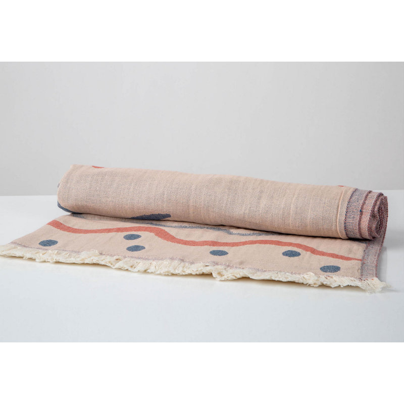Serviette de plage 100% coton Halcott