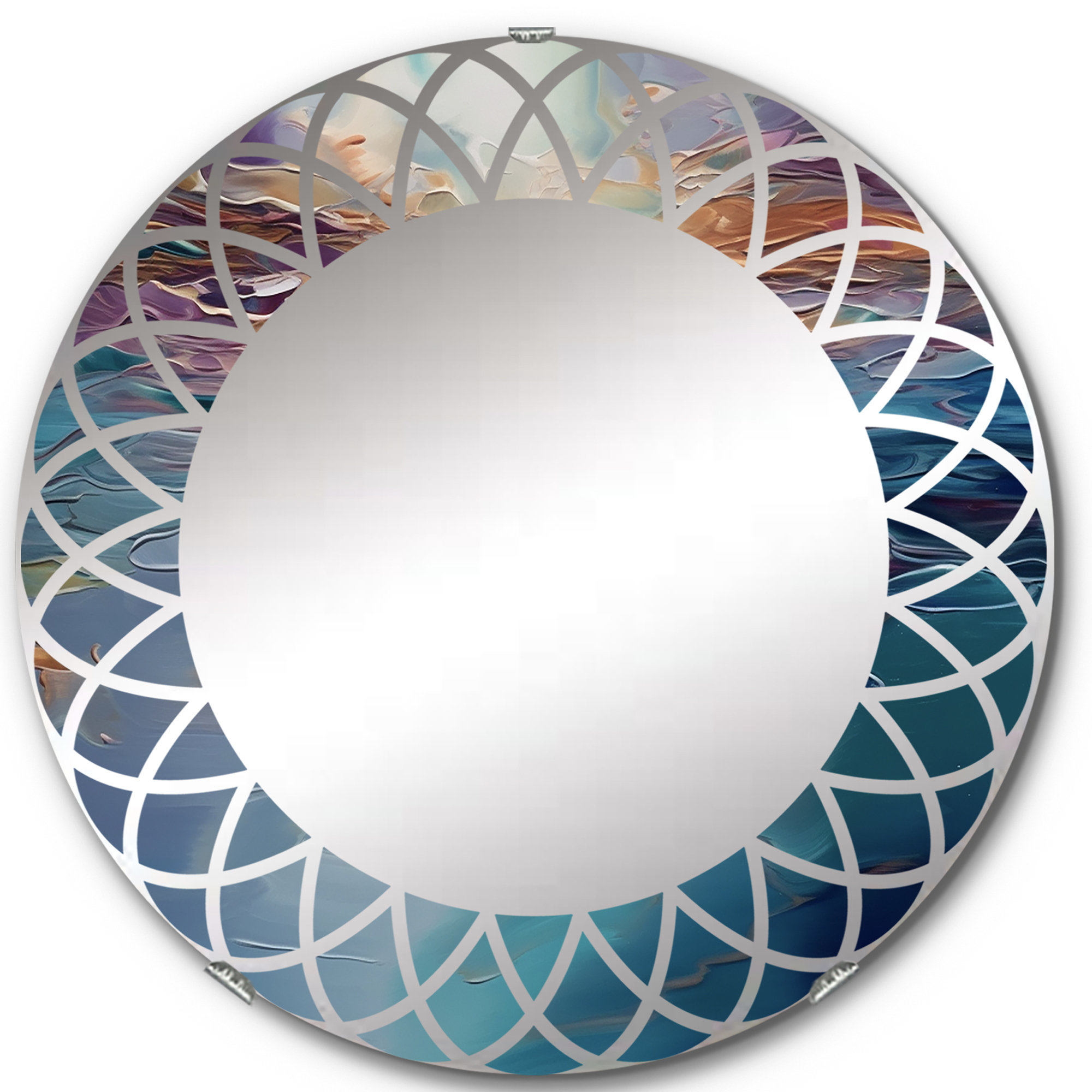 East Urban Home Superica Circle Wall Mirror | Wayfair