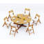 Surfliner Outdoor - Piece Teak Dining Set-1514630185