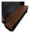 Farmhouse 4-In-1 Hall Tree With 6 Hooks, Practical Walnut Entryway Bench With Adjustable Shelves,  Wooden Style Rustic Shoe Organizer With 16 Open Compartments For Mudroom, Living Room, Black-876321423