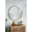 Polyresin Monkey Tray - 12" x 7" x 10" - Gold