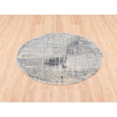 Masturzo One-of-a-Kind 4'10" Round Area Rug in
