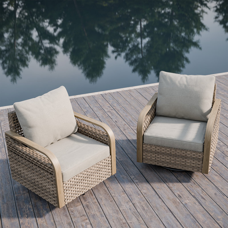 Metal Outdoor Glider, Gray