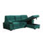 Canapé-lit modulaire réversible en tissu de velours réversible 97,5 po Kipling-1639514668
