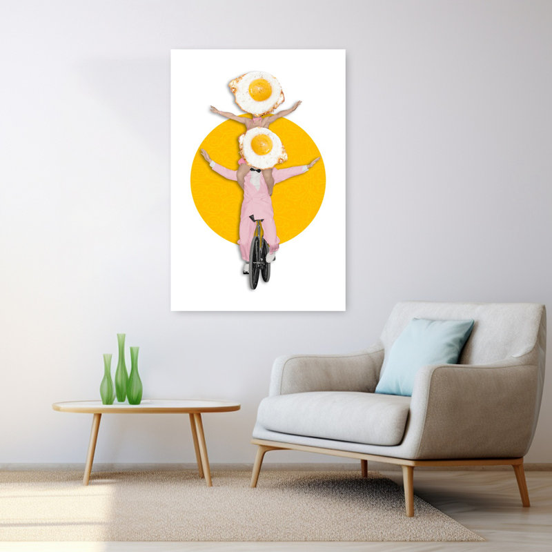 Art mural contemporain juste comme Asa, H 48 po x l 32 po