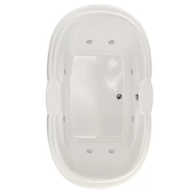 Yvette 72'' x 41.75'' Acrylic Bathtub