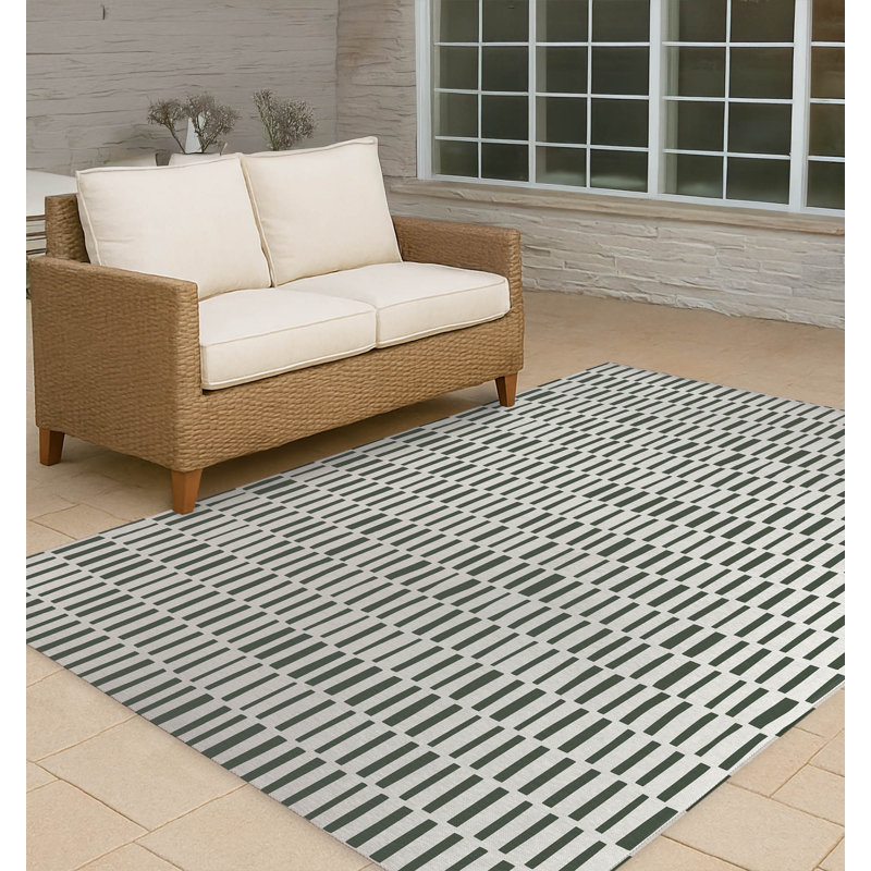 Tapis d'extérieur antidérapant Flat Attack, Rectangle 4pi x 6 pi