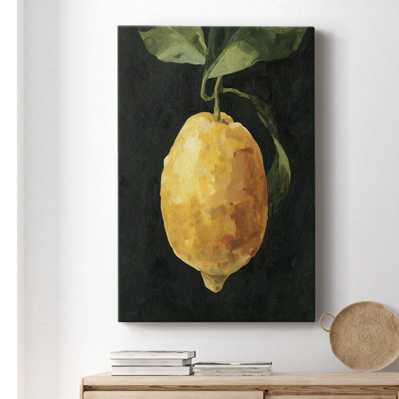 " Dark Lemon I ", 24" W x 36" H