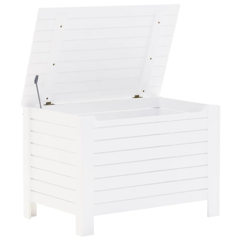 Lily Manor W Deck Box, White