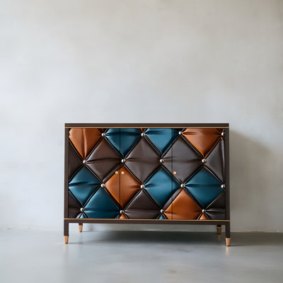 Advanced light luxury sense sideboard cabinet