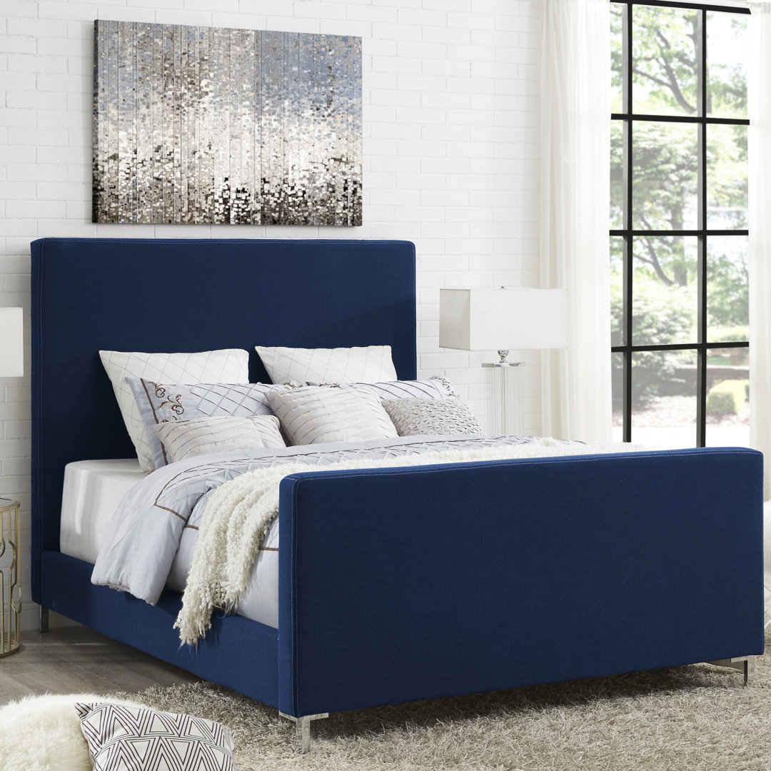 Inza Upholstered Platform Bed Brayden Studio® 