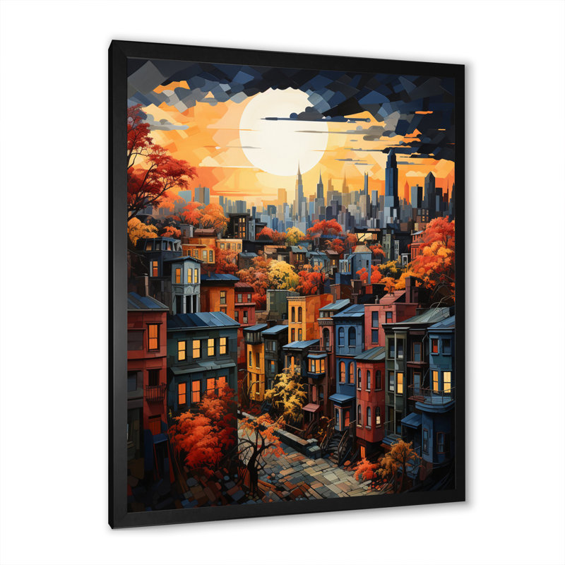 Harlem Harlem Renaissance Revival II, reproduction d'art sur toile, H 40 po x l 30 po x P 1,5 po, Cadre photo noir