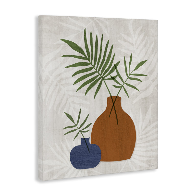  Boho Botanical Vases Canvas Wall Art by Natalie Carpentieri, 20" H x 16" W