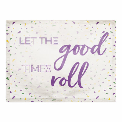 Polyester No Pattern Rectangle Placemat