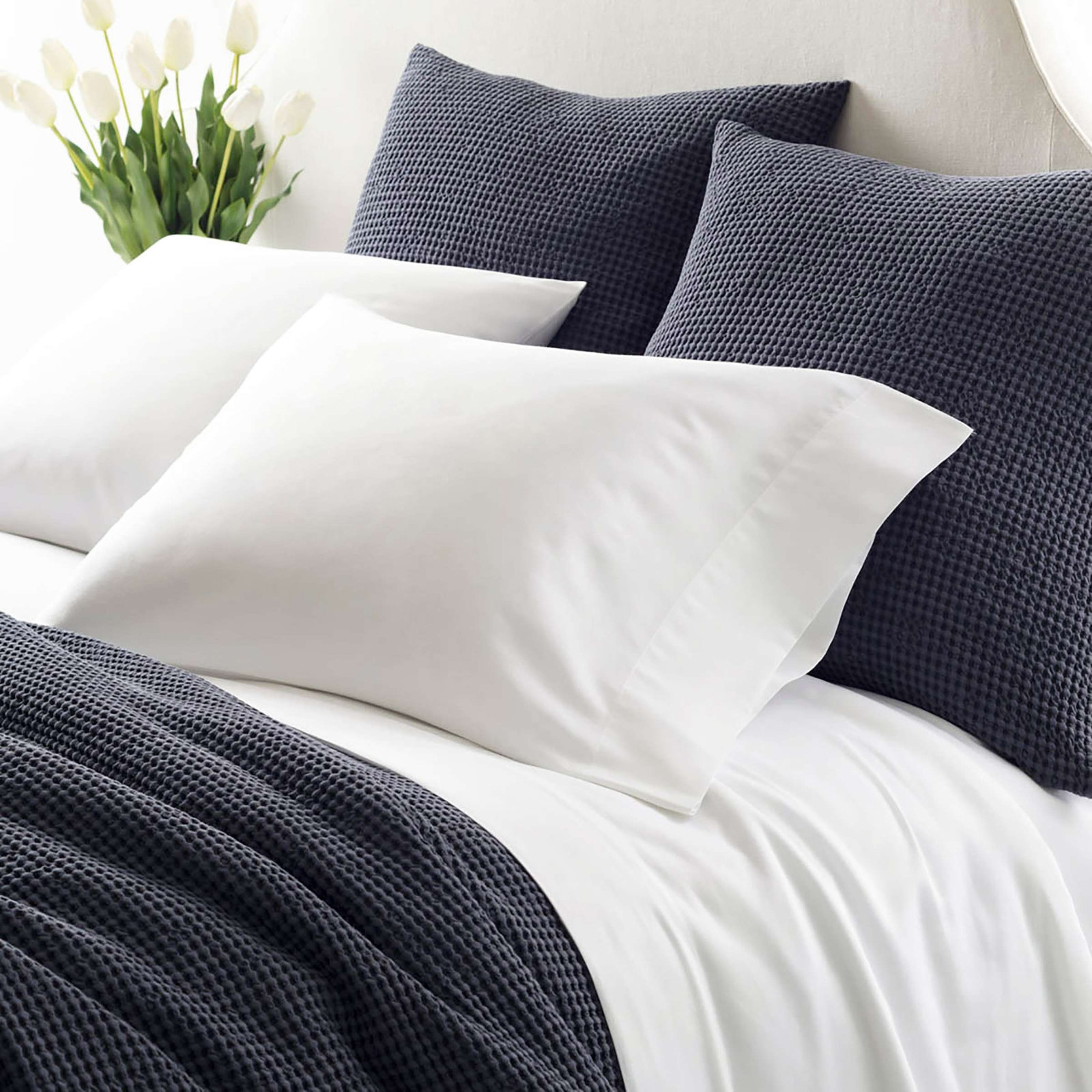 Lesia Cotton Sheet Set, King Sheet Set, White