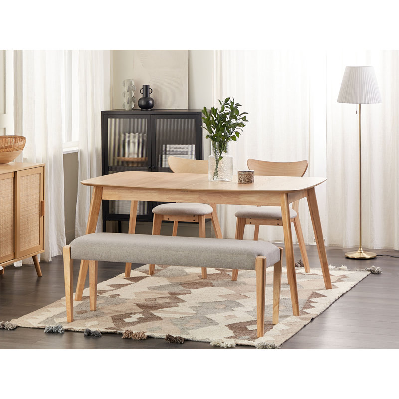 Inez Polyester Upholstered Bench