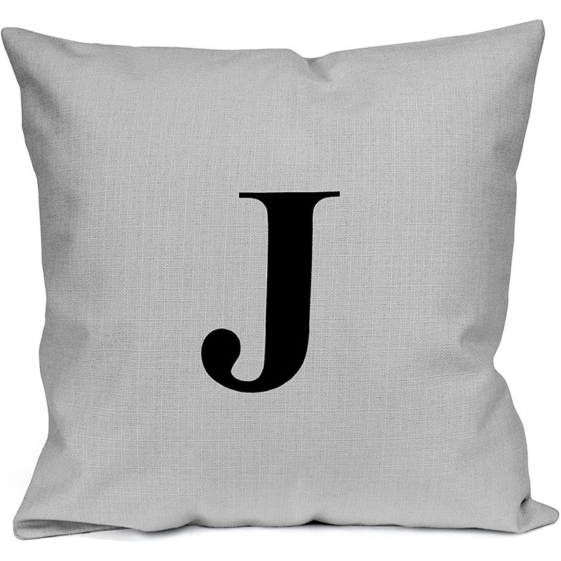 Blayke Black Square Cushion Cover