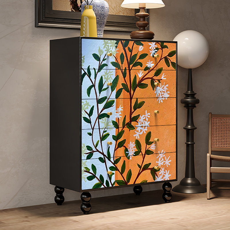 Armoire décorative de luxe à tiroir français