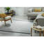 Tapis ivoire en laine tissé à plat à la main Krissie-721198456
