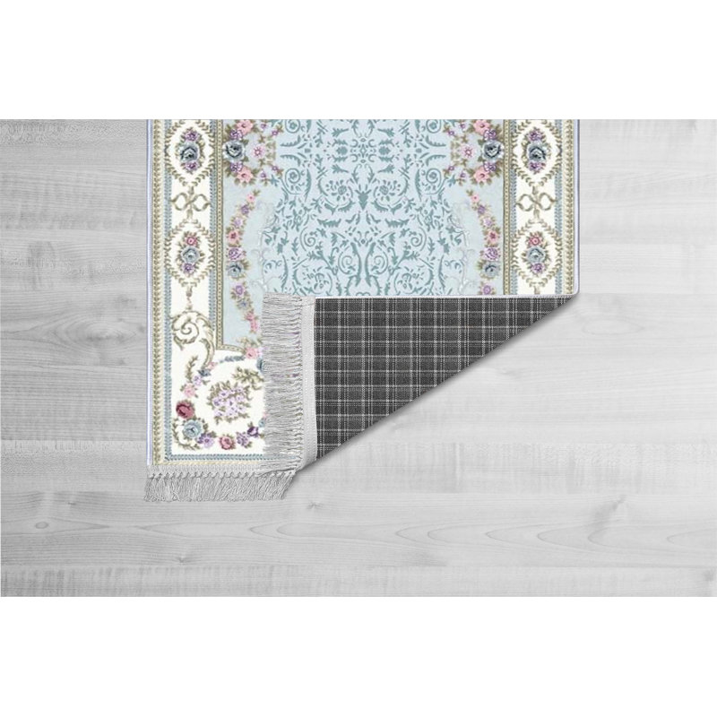 Luxurious 3D Printed Velvet Carpet, 47.2 x 70.9 inches | 100% Velvet Fabric, 100% Cotton Sole | Pile Height: 0.4 inches, Total Height: 0.5 inches | Antibacterial, Non-Slip, Machine Washable | Ideal for Living Room & Bedroom Decor
