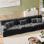 Canapé Cloud pour salon en tissu chenille avec coussins lombaires et coussins décoratifs-902421403-902421401-902421407