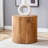 Modern Cylindrical Drum Accent Table Versatile Side Table with Anti-Slip Fee-1040854464-1053973989