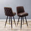 Tabouret de bar pivotant capitonné-117321645
