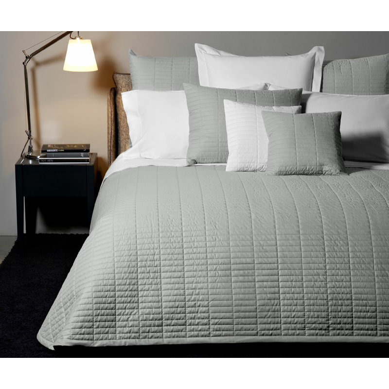 Spoleto Coverlet, King Coverlet, Silver Moon