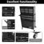 Tool Chest With 8 Drawers, Tool Cart With 7 Organizer Tray Divider Set & Wheels