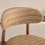 Chaise basse en noyer (lot de 4)-322037080-322037092