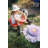 Floor Cushion Purple Poppy