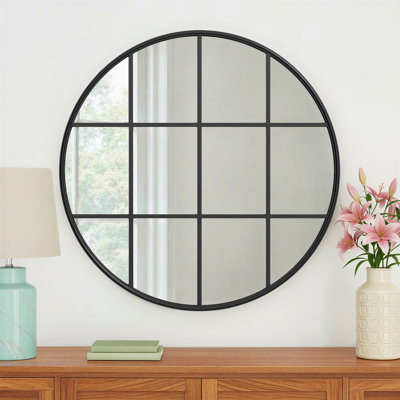 Karle Metal Flat Wall Mirror