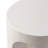 Timitra 17" Round Fiberstone Accent Table – Arched Leg Base with Floor Protectors for Patio or Living Room Use-423281379